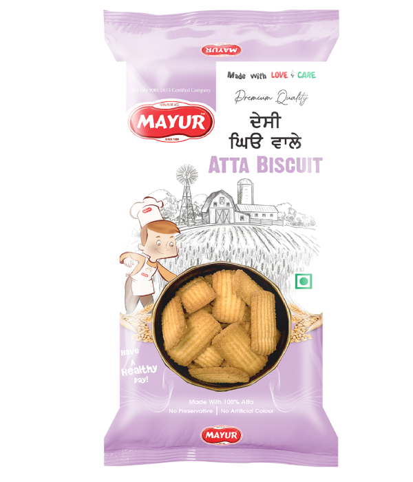 DESI GHEE WALE ATTA BISCUITS